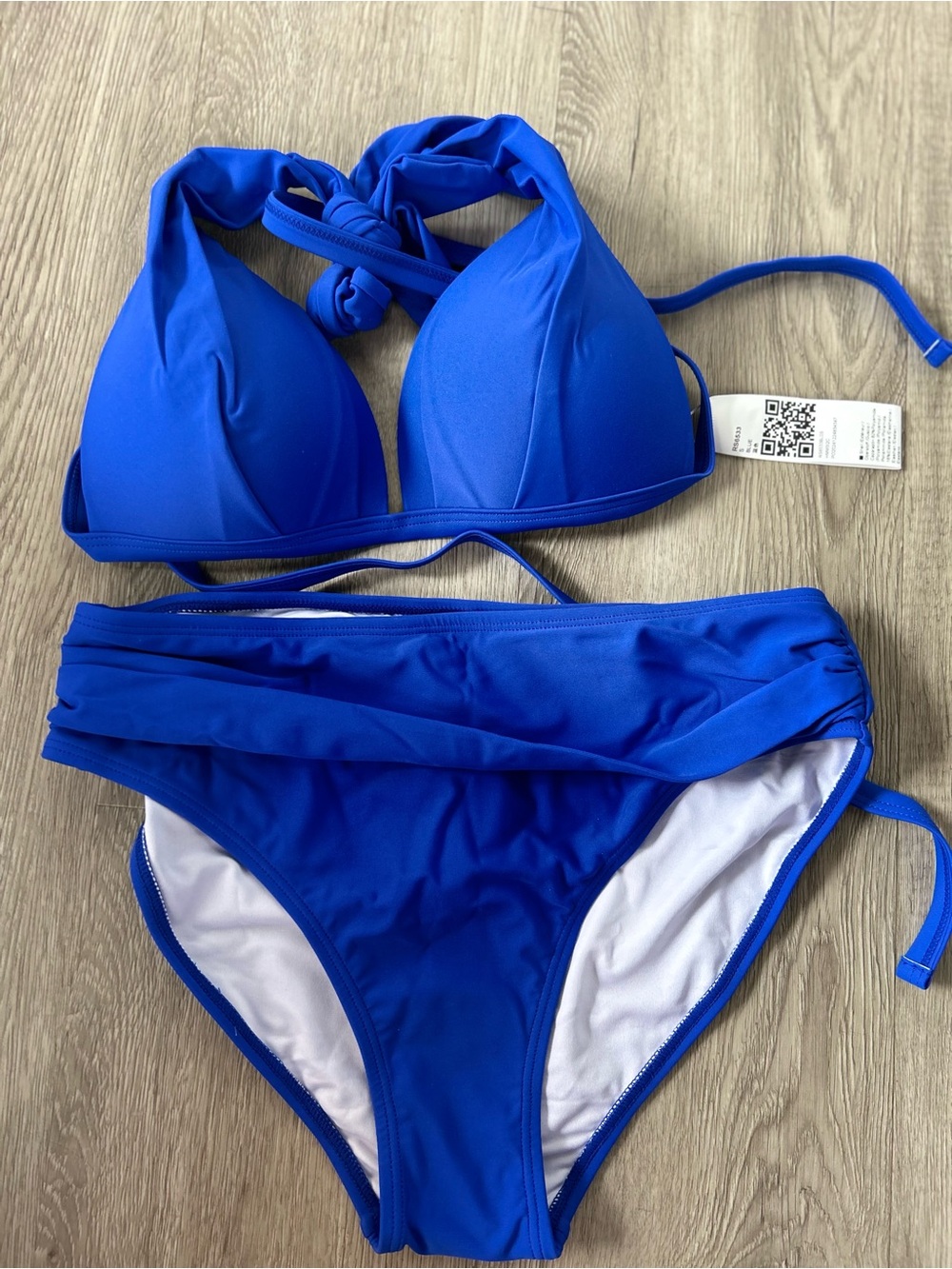 Like New Cobalt Blue Wireless Bikini